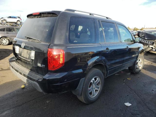 5FNYF18494B000388 - 2004 HONDA PILOT EX BLACK photo 3