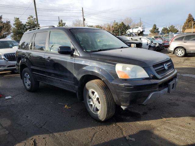 5FNYF18494B000388 - 2004 HONDA PILOT EX BLACK photo 4