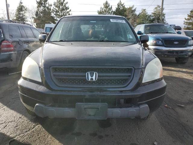 5FNYF18494B000388 - 2004 HONDA PILOT EX BLACK photo 5