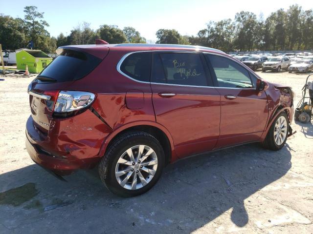 LRBFXBSA7HD178451 - 2017 BUICK ENVISION ESSENCE Կարմիր լուսանկար 4