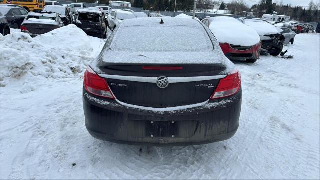 W04GR5EC3B1131130 - 2011 BUICK REGAL CXL BLACK photo 6