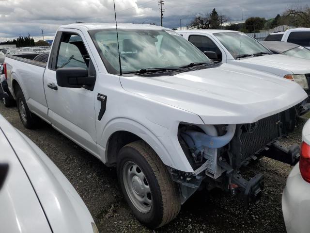 1FTMF1CB9MKE24368 - 2021 FORD F150 WHITE photo 4