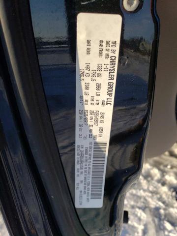 2A4RR8DG8BR612596 - 2011 CHRYSLER TOWN & COU TOURING L BLACK photo 13