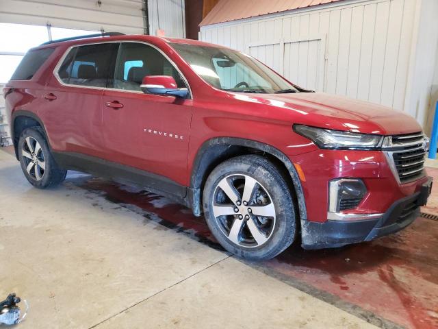 1GNEVHKW8NJ137493 - 2022 CHEVROLET TRAVERSE LT RED photo 4