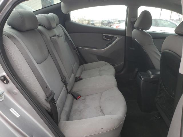 KMHDH4AE5BU172124 - 2011 HYUNDAI ELANTRA GLS SILVER photo 10