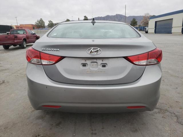 KMHDH4AE5BU172124 - 2011 HYUNDAI ELANTRA GLS SILVER photo 6