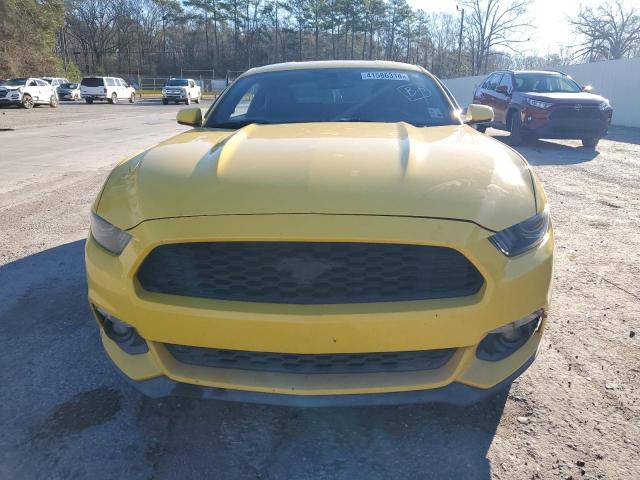 1FA6P8TH1F5429512 - 2015 FORD MUSTANG YELLOW photo 5