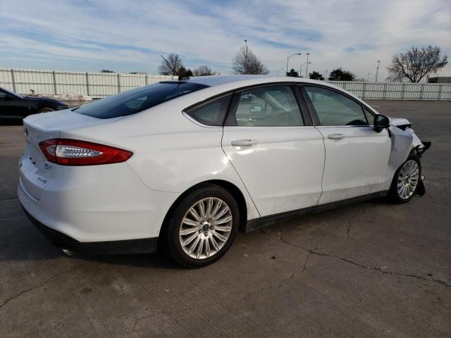 3FA6P0UU2FR247148 - 2015 FORD FUSION S HYBRID WHITE photo 3