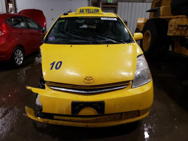 JTDKB20U193526487 - 2009 TOYOTA PRIUS YELLOW photo 5