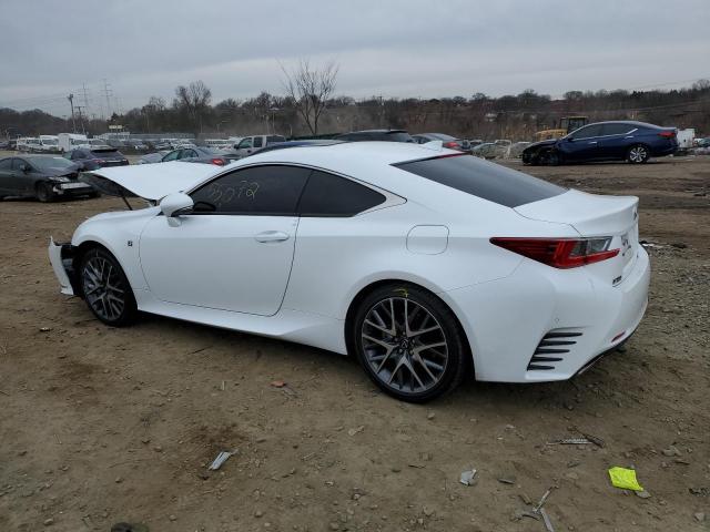 JTHHA5BC3H5007221 - 2017 LEXUS RC 200T WHITE photo 2