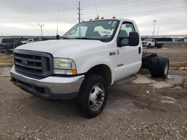 1FDAF56P93EB79419 - 2003 FORD F550 SUPER WHITE photo 2