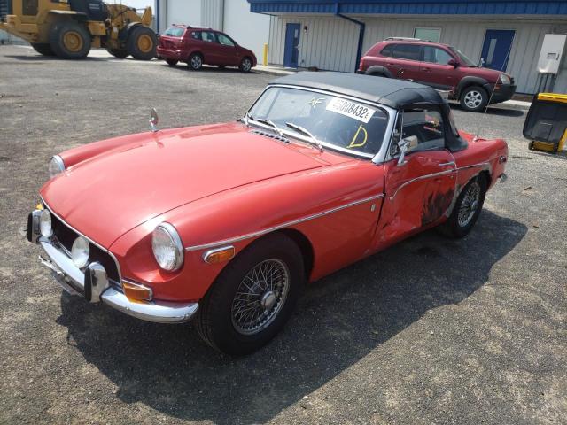 GHN5UA202119 - 1970 MG MGB RED photo 2