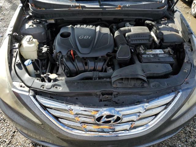 5NPEC4AC4BH149109 - 2011 HYUNDAI SONATA SE GRAY photo 11