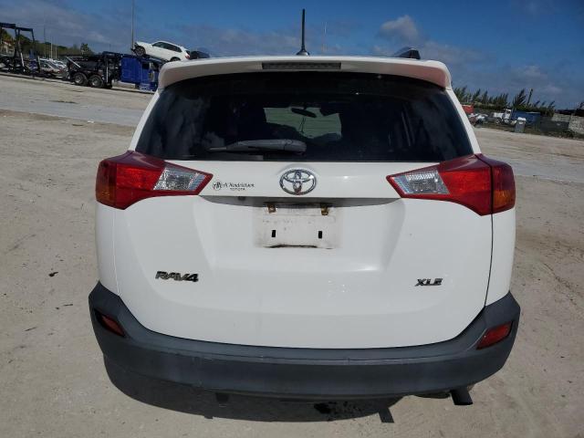 2T3WFREV3DW042505 - 2013 TOYOTA RAV4 XLE WHITE photo 6