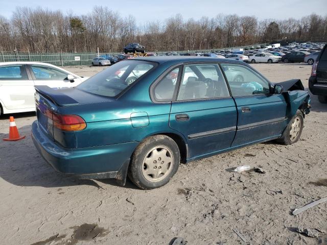 4S3BD4354W7207826 - 1998 SUBARU LEGACY L GREEN photo 3