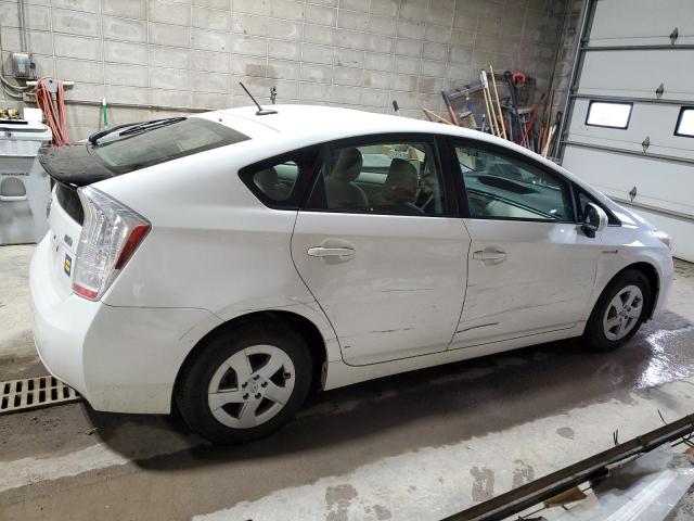 JTDKN3DU1A0048813 - 2010 TOYOTA PRIUS WHITE photo 3