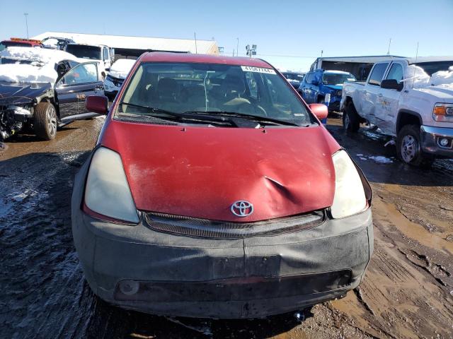 JTDKB20U993478625 - 2009 TOYOTA PRIUS RED photo 5