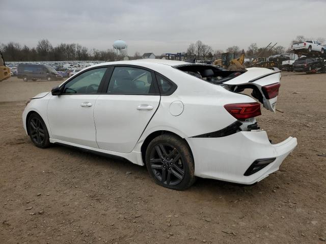 3KPF34AD0ME312505 - 2021 KIA FORTE GT LINE WHITE photo 2