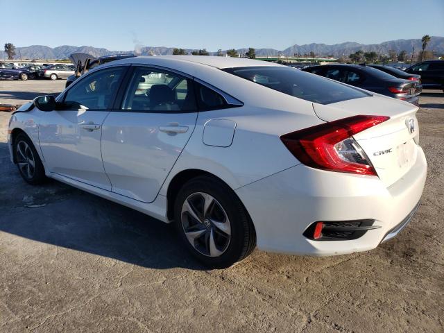 2HGFC2F61MH514712 - 2021 HONDA CIVIC LX WHITE photo 2