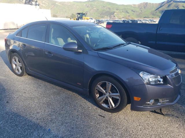 1G1PE5SB8E7259029 - 2014 CHEVROLET CRUZE LT BLUE photo 4