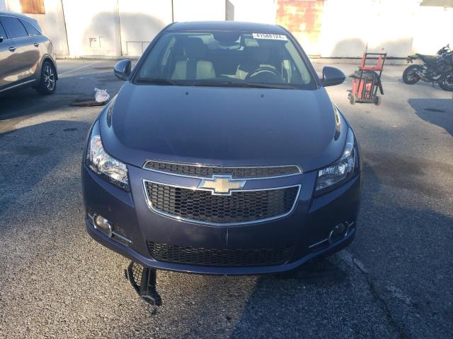 1G1PE5SB8E7259029 - 2014 CHEVROLET CRUZE LT BLUE photo 5