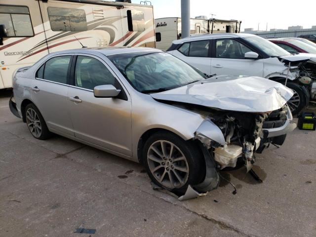 3FAHP0JA2AR117625 - 2010 FORD FUSION SEL SILVER photo 4