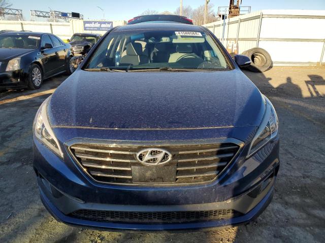 5NPE34AF8GH324155 - 2016 HYUNDAI SONATA SPORT BLUE photo 5