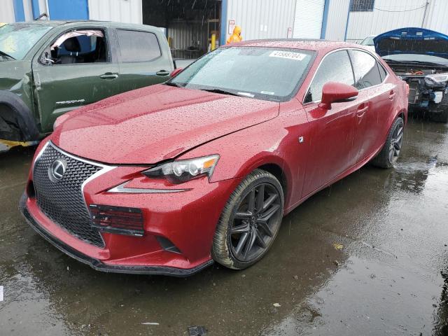 JTHBF1D2XE5015316 - 2014 LEXUS IS 250 RED photo 1