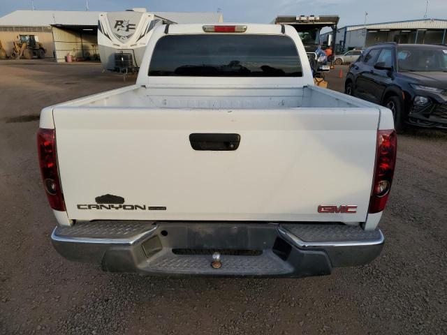 1GTDT136958174740 - 2005 GMC CANYON WHITE photo 6