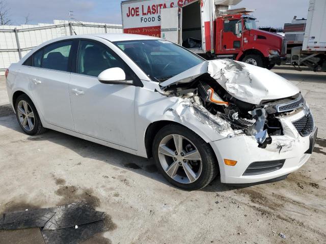 1G1PE5SB4E7130446 - 2014 CHEVROLET CRUZE LT WHITE photo 4