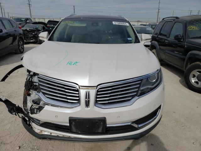 2LMPJ6LR2JBL12409 - 2018 LINCOLN MKX RESERVE أبيض صورة 5