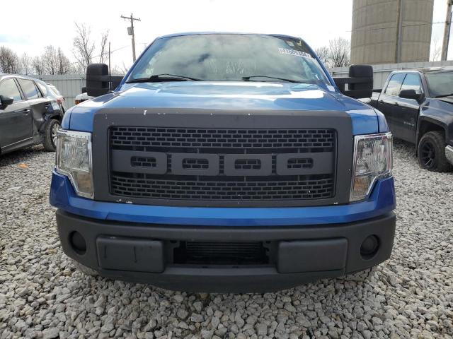 1FTFW1ET4DFB04110 - 2013 FORD F150 SUPERCREW BLUE photo 5