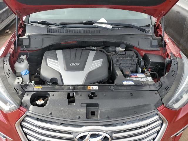 KM8SMDHF3HU173931 - 2017 HYUNDAI SANTA FE SE RED photo 11