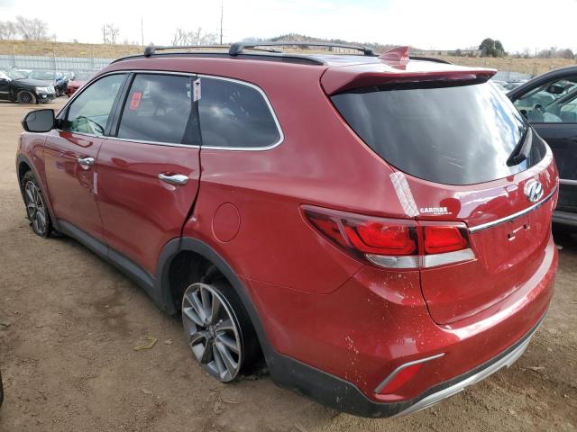 KM8SMDHF3HU173931 - 2017 HYUNDAI SANTA FE SE RED photo 2