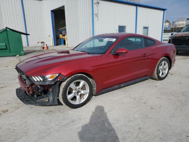 1FA6P8AM0H5330134 - 2017 FORD MUSTANG RED photo 1