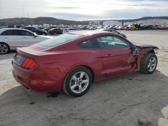 1FA6P8AM0H5330134 - 2017 FORD MUSTANG RED photo 3