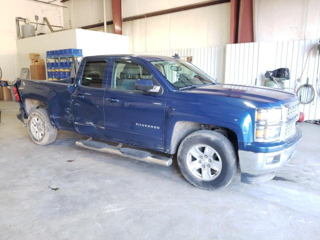 1GCRCREC9FZ234681 - 2015 CHEVROLET SILVERADO C1500 LT BLUE photo 4