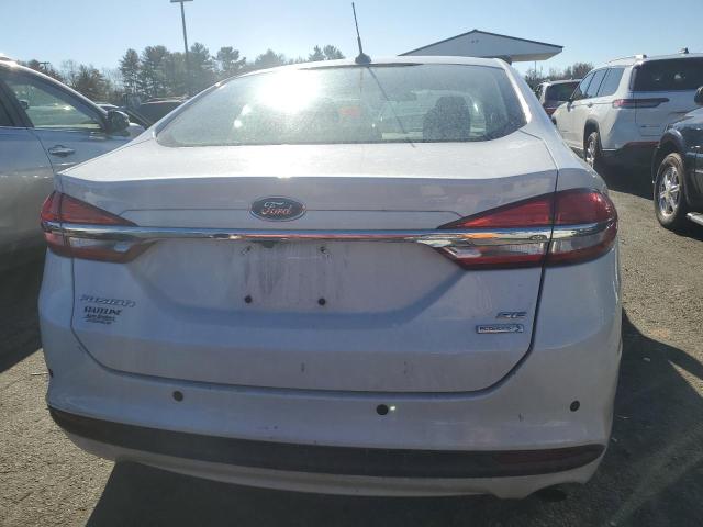 3FA6P0HD8HR390148 - 2017 FORD FUSION SE WHITE photo 6