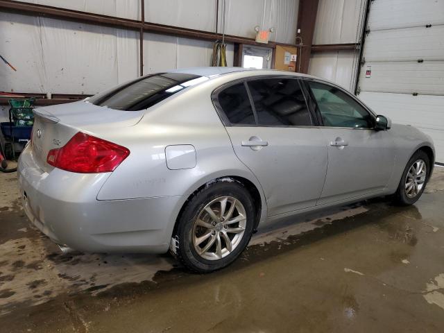 JNKBV61F77M813580 - 2007 INFINITI G35 SILVER photo 3