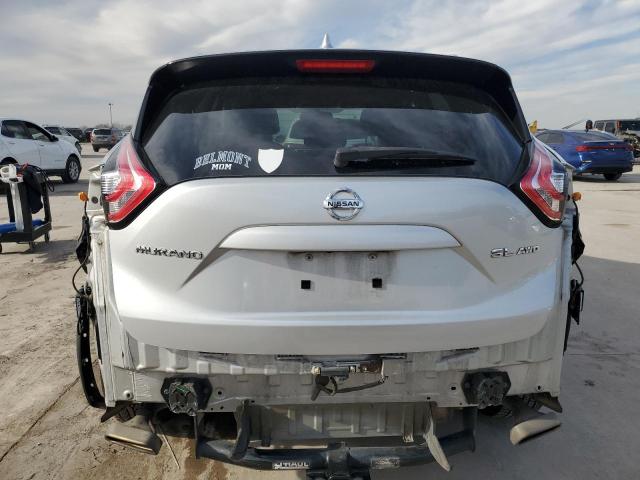 5N1AZ2MH5GN145145 - 2016 NISSAN MURANO S SILVER photo 6