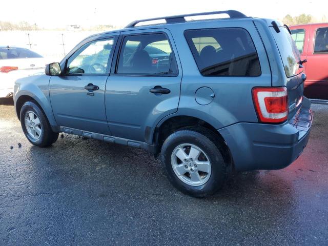 1FMCU0DG1BKA87371 - 2011 FORD ESCAPE XLT BLUE photo 2