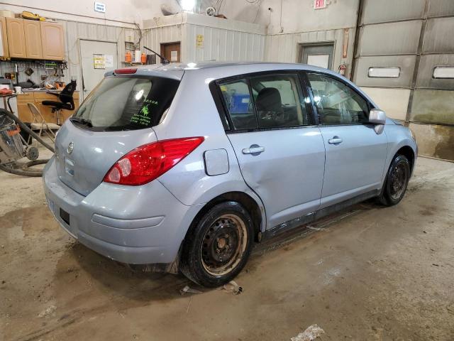 3N1BC1CP6BL446886 - 2011 NISSAN VERSA S BLUE photo 3