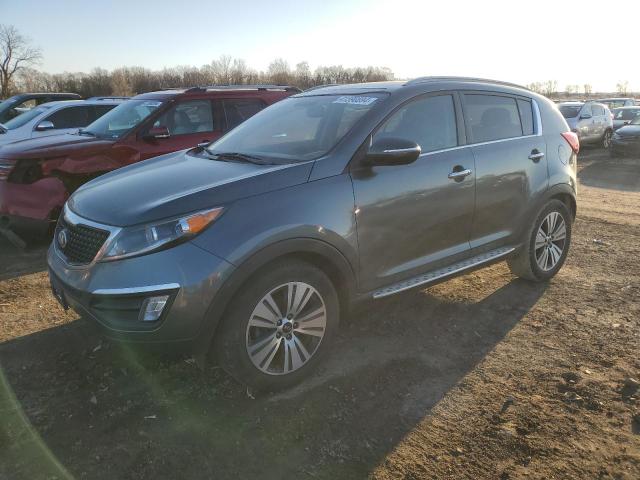 KNDPC3AC1E7603604 - 2014 KIA SPORTAGE EX GRAY photo 1