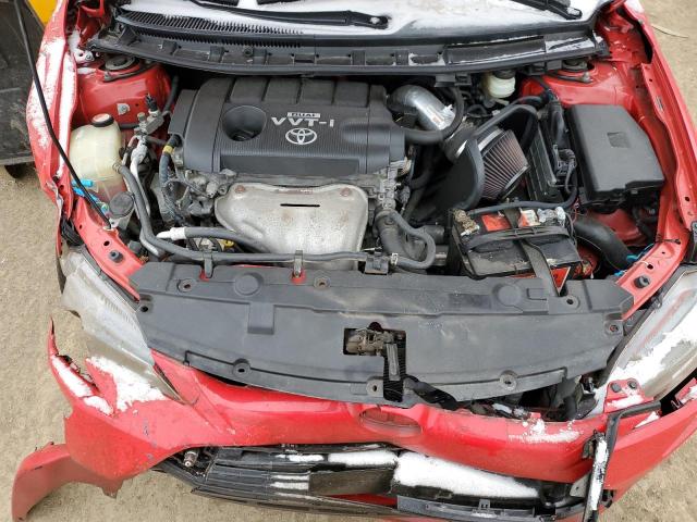 JTKJF5C78F3093701 - 2015 TOYOTA SCION TC წითელი ფოტო 11