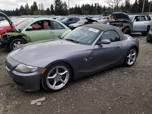 4USBU53548LX85631 - 2008 BMW Z4 3.0SI GRAY photo 1