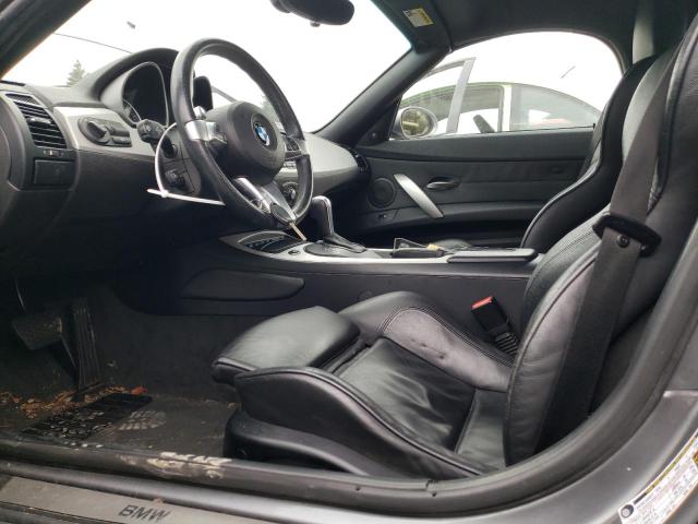 4USBU53548LX85631 - 2008 BMW Z4 3.0SI GRAY photo 7