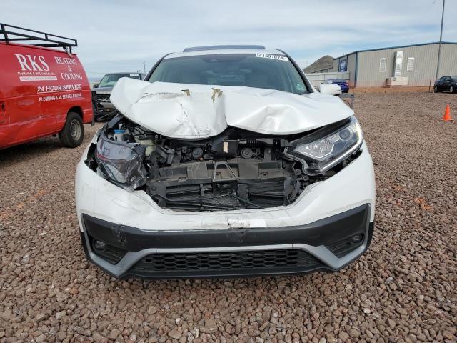 7FARW1H81LE023254 - 2020 HONDA CR-V EXL WHITE photo 5