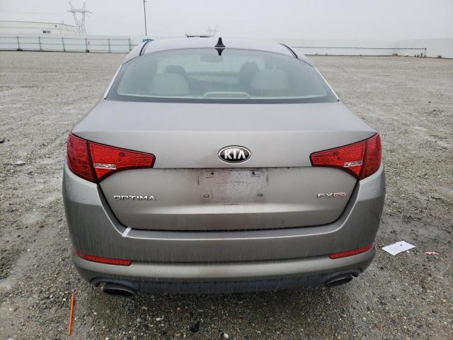 5XXGN4A73DG148229 - 2013 KIA OPTIMA EX GRAY photo 6