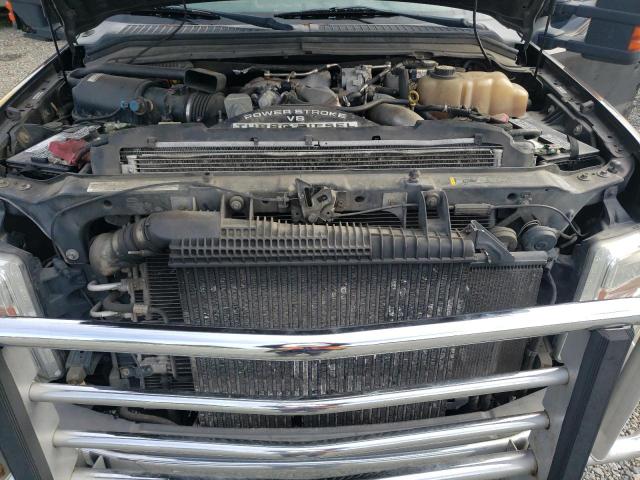 1FTXW43R78EA26463 - 2008 FORD F450 SUPER DUTY GRAY photo 11