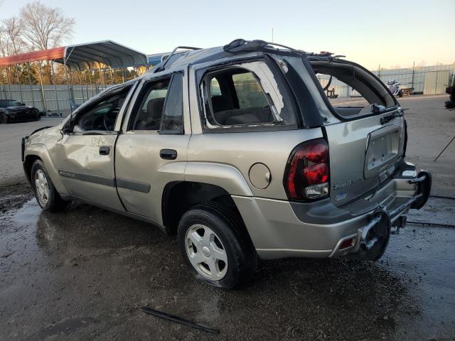 1GNDT13S632160671 - 2003 CHEVROLET TRAILBLAZE BEIGE photo 2